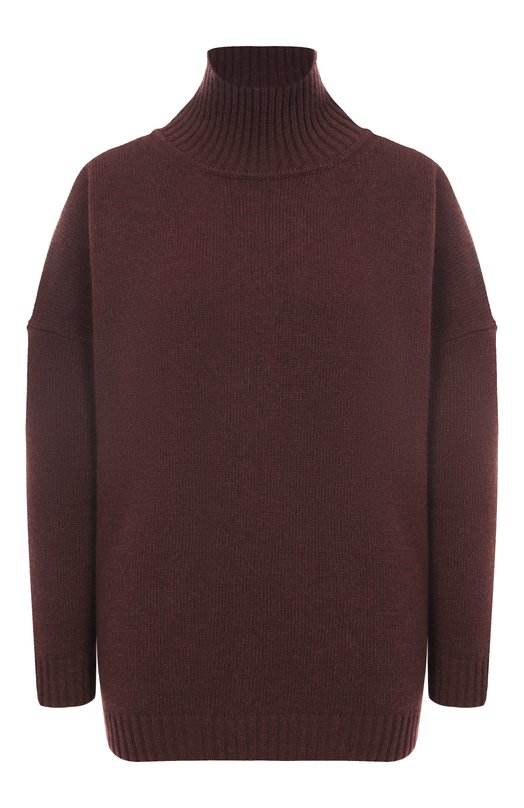 Шерстяной свитер Weekend Max Mara B0RGIA Коричневый B0RGIA