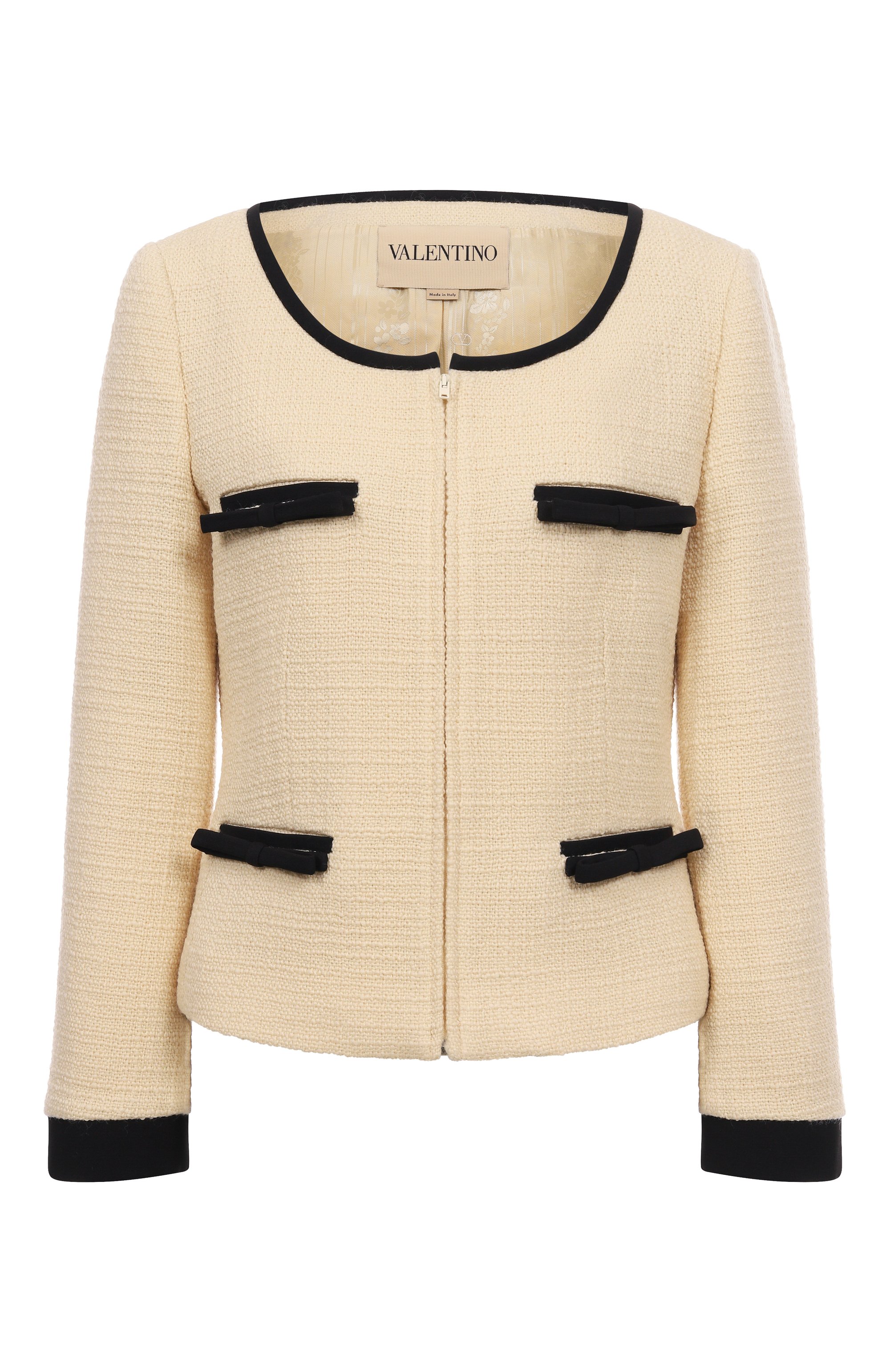 Твидовый жакет VALENTINO, арт. 7B0CE4T5/90Y, фо�то 1