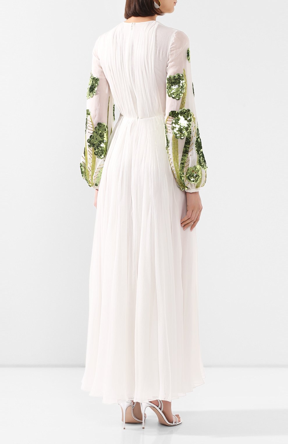 Шелковое платье VALENTINO, арт. TB0VDAG05CU, фото 4