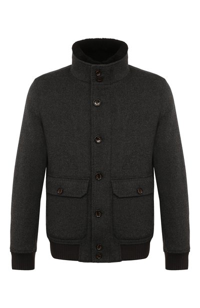 Бомбер из шерсти и вискозы GIMO'S, арт. 4W20.U.020.605, фото 1
