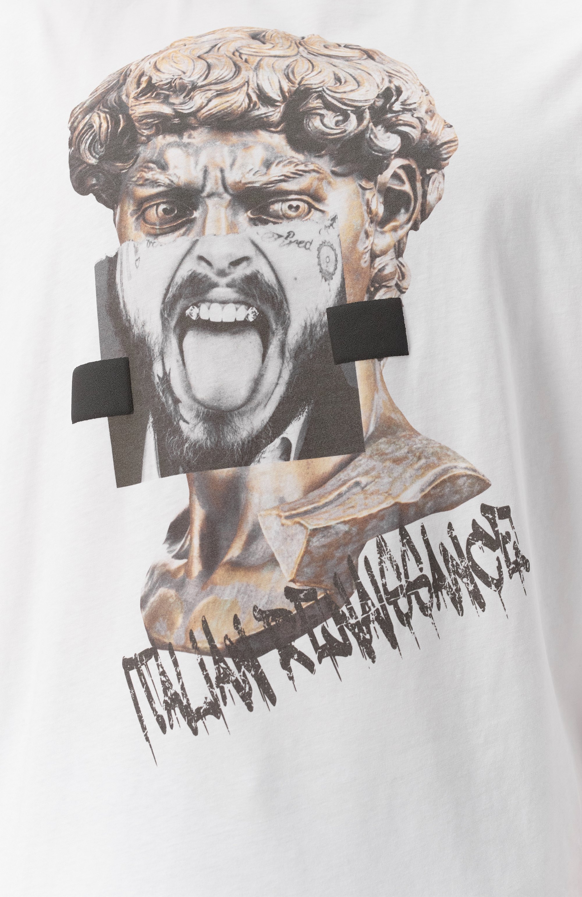 Хлопковая футболка DIEGO VENTURINO, арт. DVTS0DHIR, фото 5