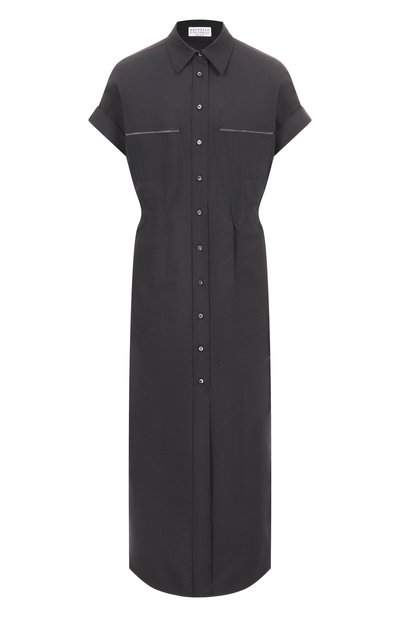 Женское хлопковое платье BRUNELLO CUCINELLI, арт. M0F79ARA51