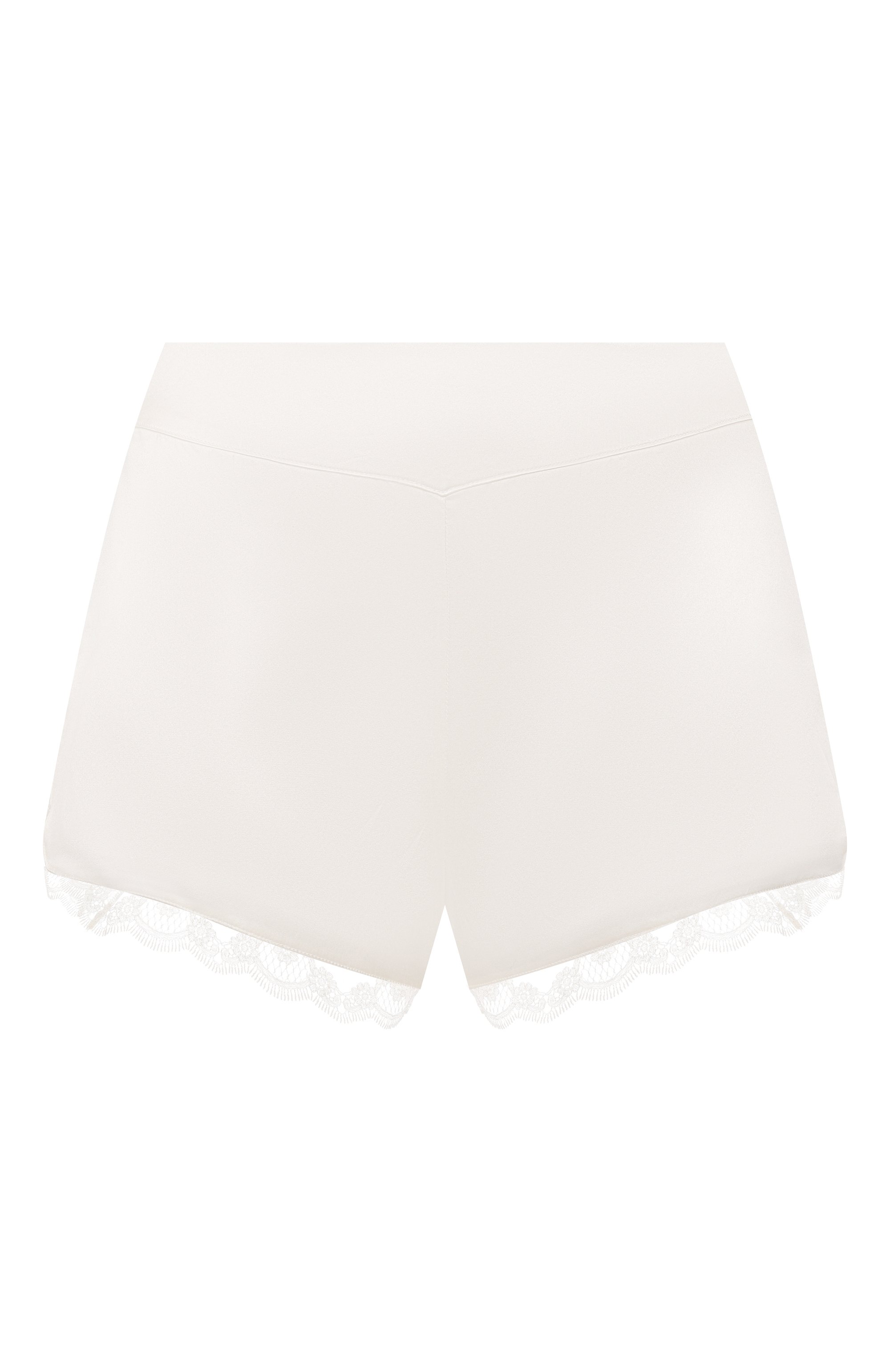 Шелковые шорты SIMONE PERELE кремового цвета по цене 15870 руб., арт. 1F8640, фото 1 Шелковые шорты SIMONE PERELE, арт. 1F8640, фото 1