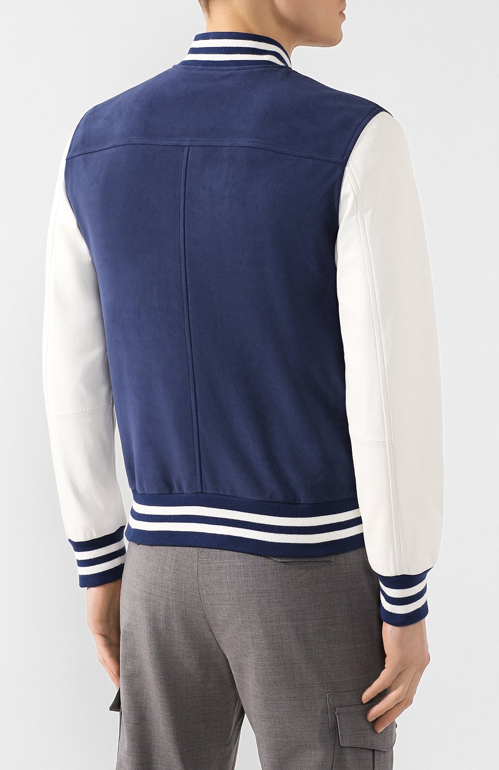 Замшевый бомбер ELEVENTY PLATINUM, арт. A75GBTA05 PEL0A007, фото 4