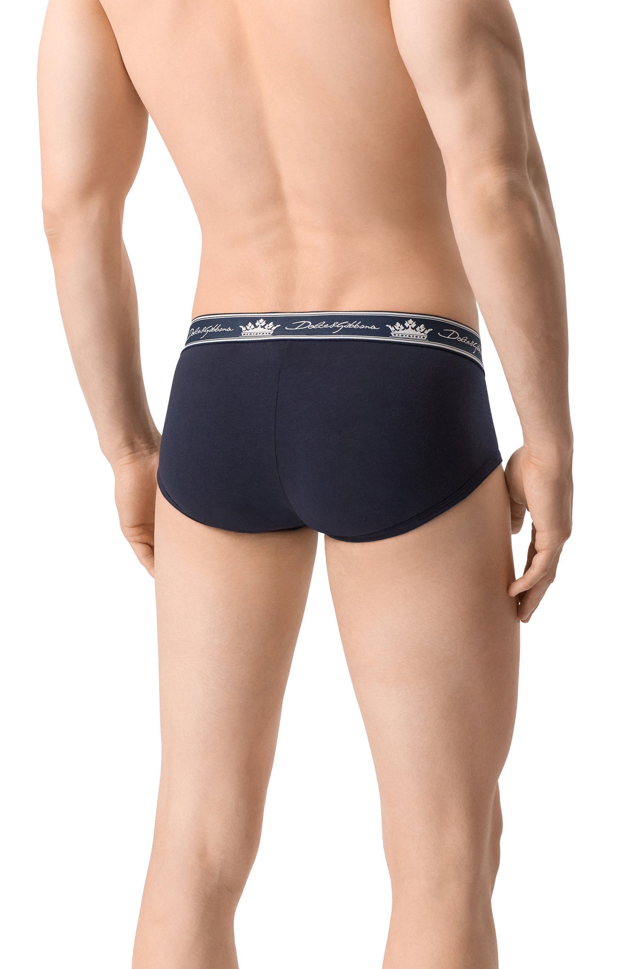 Хлопковые брифы DOLCE & GABBANA, арт. M3B82J/0NR55, фото 3