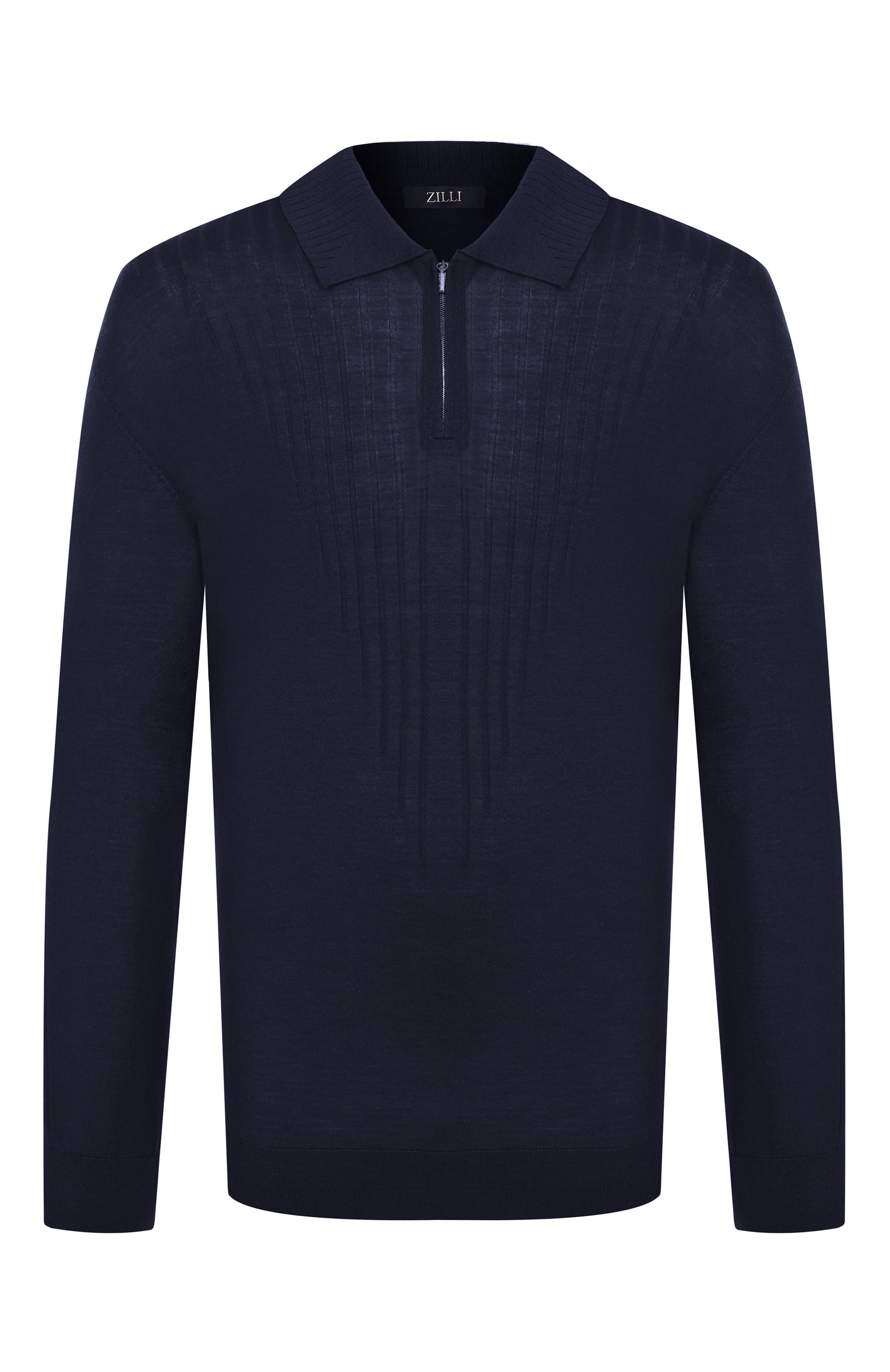 Поло из шерсти и шелка ZILLI, арт. KZP001M0230VZRD00_001, фото 1