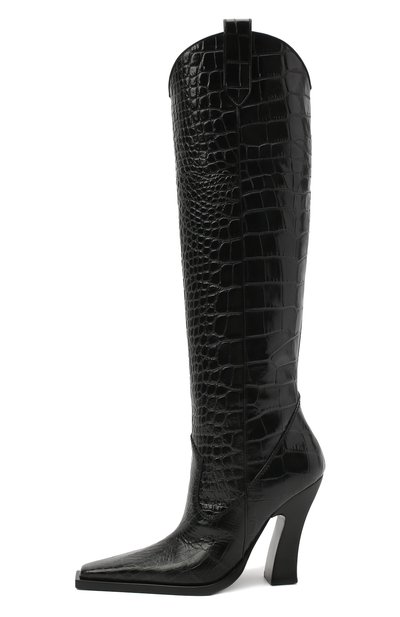 Кожаные сапоги TOM FORD, арт. W2786N-LCL125, фото 3