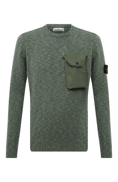 Свитер из шерсти и хлопка STONE ISLAND, арт. 7515532D3, фото 1