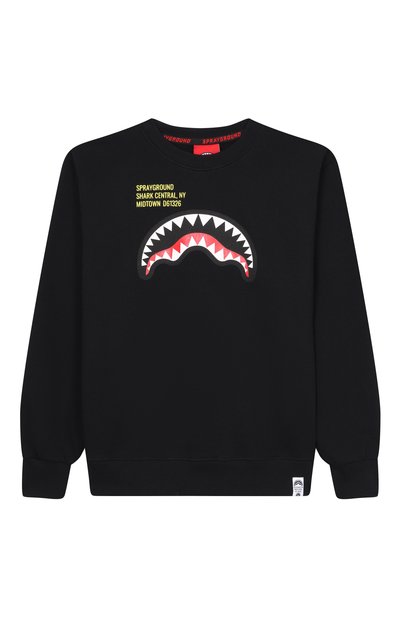 Хлопковый свитшот SPRAYGROUND, арт. SPY1386EBLK