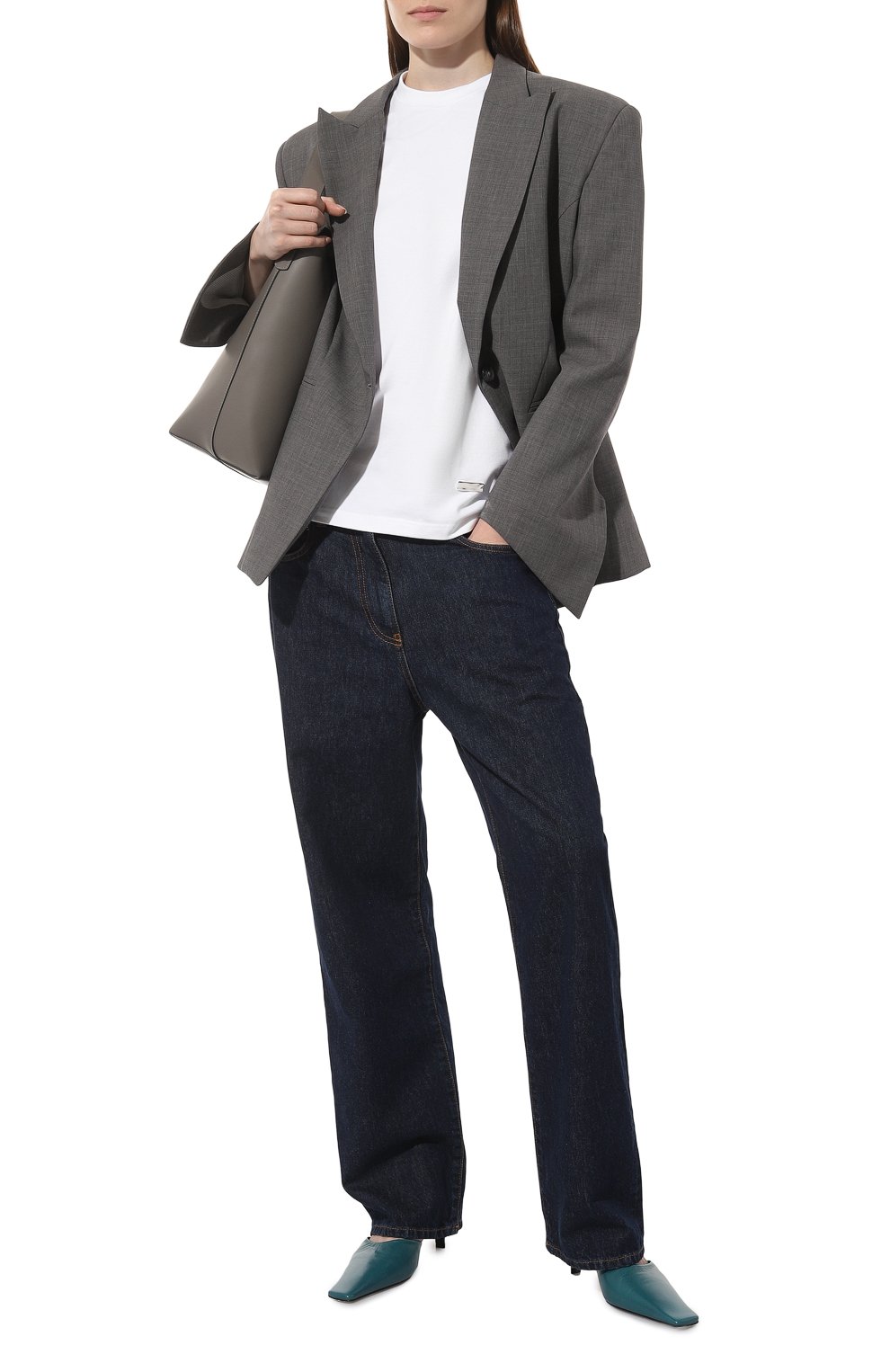 Хлопковая футболка JIL SANDER, арт. J02GC0109/J20073, фото 2