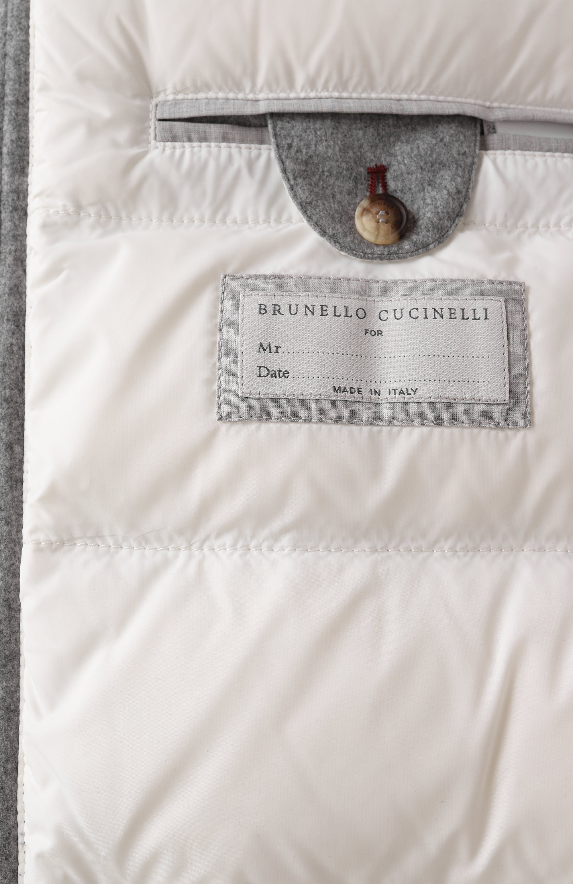 Пуховый жилет BRUNELLO CUCINELLI, арт. MM4631776, фото 7