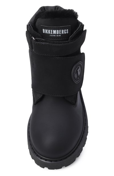 Утепленные ботинки DIRK BIKKEMBERGS черного цвета по цене 31450 руб., арт. K3B5-21990/1859_002, фото 4 Утепленные ботинки DIRK BIKKEMBERGS, арт. K3B5-21990/1859_002, фото 4