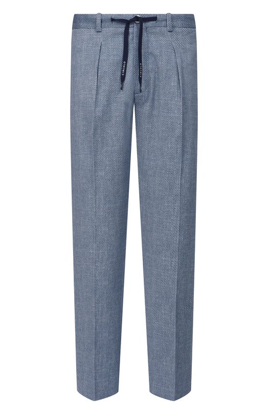 Хлопковые брюки Circolo 1901 CN5246 Синий CN5246