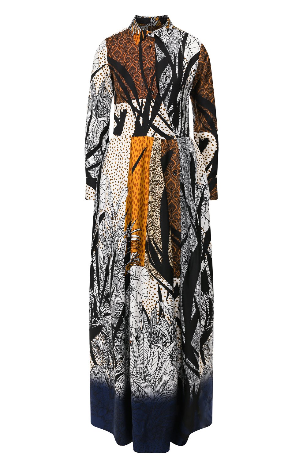 Шелковое платье SARA ROKA, арт. ELENATL0NG/FW19-32, фото 1