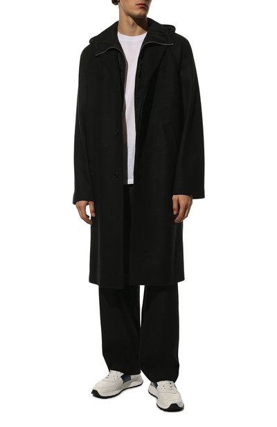 Кожаные кроссовки PRADA, арт. 4E3463-3V83-F0P41-G000, фото 2