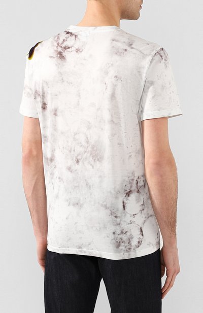 Хлопковая футболка BERLUTI разноцветного цвета по цене 49950 руб., арт. R17JRS44-002, фото 4 Хлопковая футболка BERLUTI, арт. R17JRS44-002, фото 4