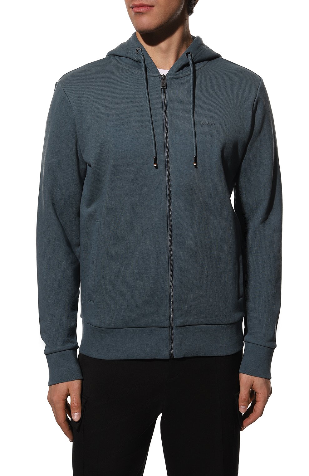 Хлопковая толстовка BOSS, арт. 50471960, фото 3