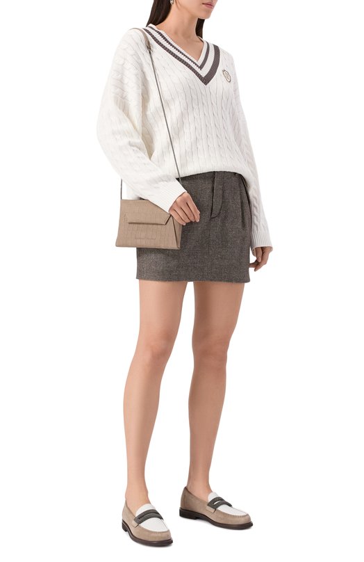 Клатч BC Duo Brunello Cucinelli MWDCD2722P Бежевый  MWDCD2722P Фото 7