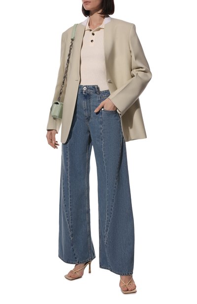Джинсы MAISON MARGIELA синего цвета по цене 68700 руб., арт. S51LA0065/S30513, фото 2 Джинсы MAISON MARGIELA, арт. S51LA0065/S30513, фото 2