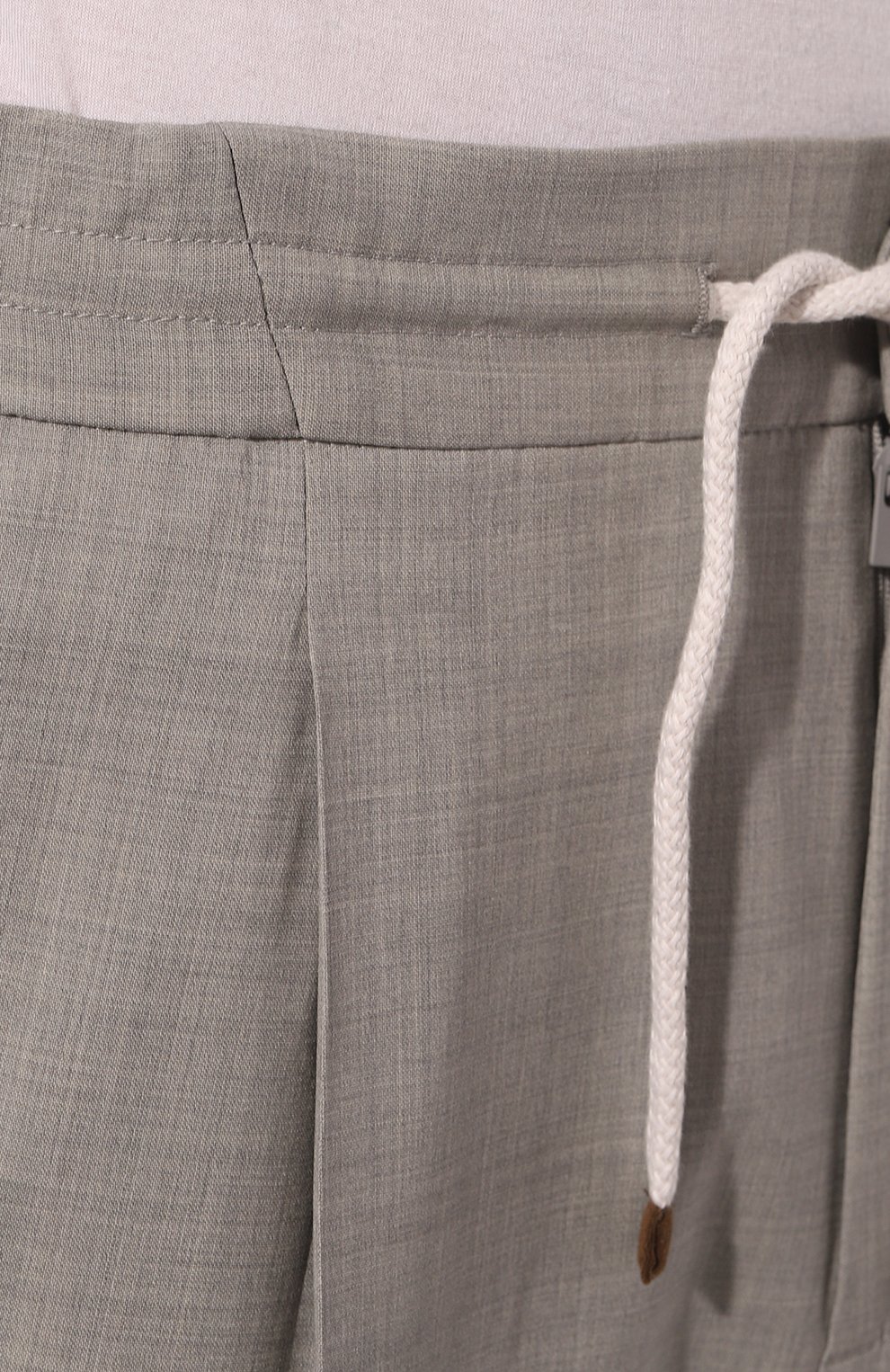 Шерстяные брюки BRUNELLO CUCINELLI, арт. MH244B2032, фото 5