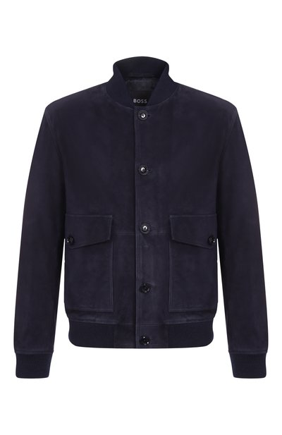 Мужской замшевый бомбер BOSS, арт. 50531146