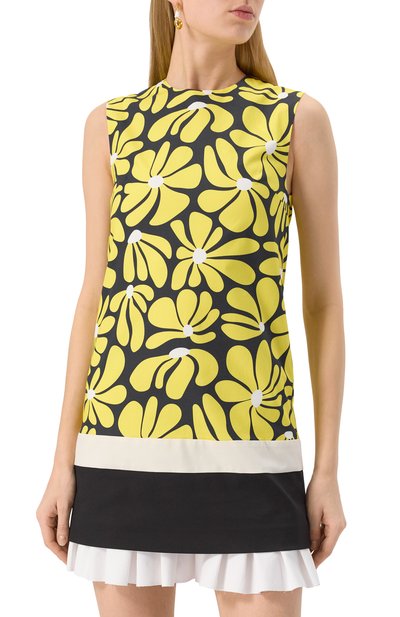 Хлопковое платье MSGM, арт. 3841MDA41/257156, фото 3