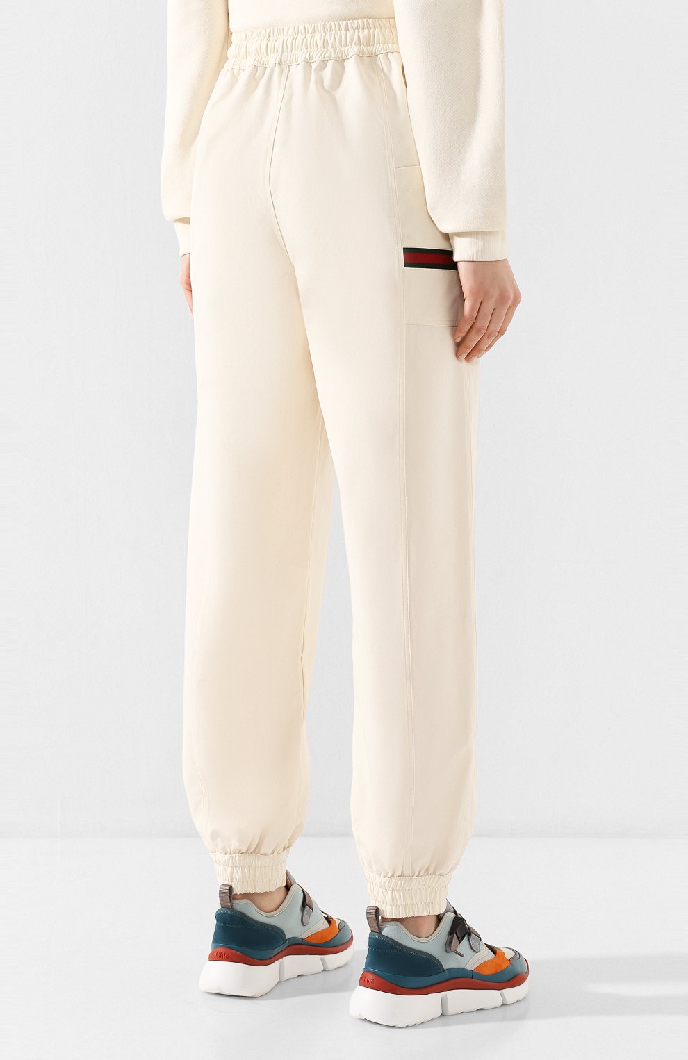 Хлопковые джоггеры GUCCI, арт. 598818/XJCBV, фото 4