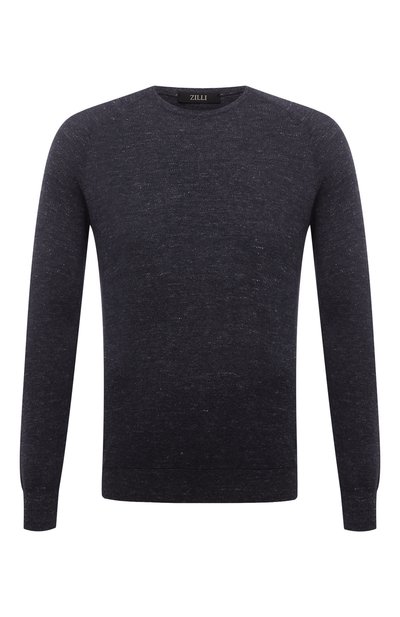 Мужской джемпер из шелка и хлопка ZILLI, арт. KRN003M0345VHEMS0
