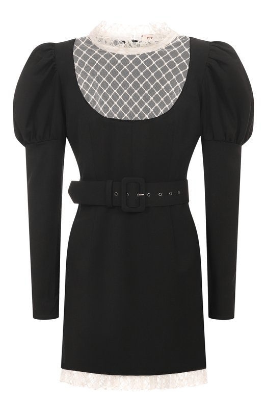 Платье из хлопка и вискозы Botrois SKU4654650 Чёрный SKU4654650