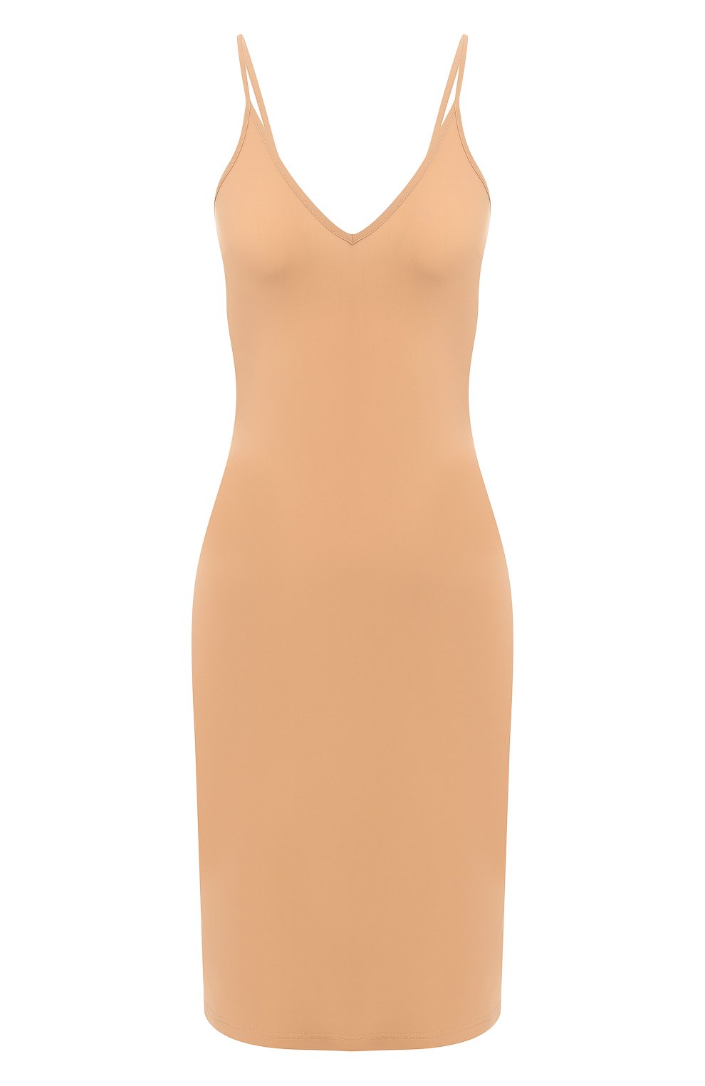 Платье JIL SANDER бежевого цвета по цене 22350 руб., арт. JSCR705045-WR477108, фото 1 Платье JIL SANDER, арт. JSCR705045-WR477108, фото 1