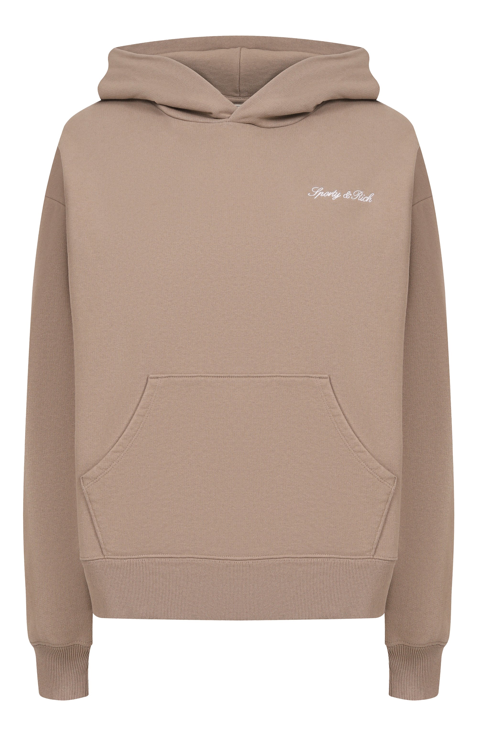 Хлопковое худи SPORTY AND RICH, арт. ST09168326BR08, фото 1
