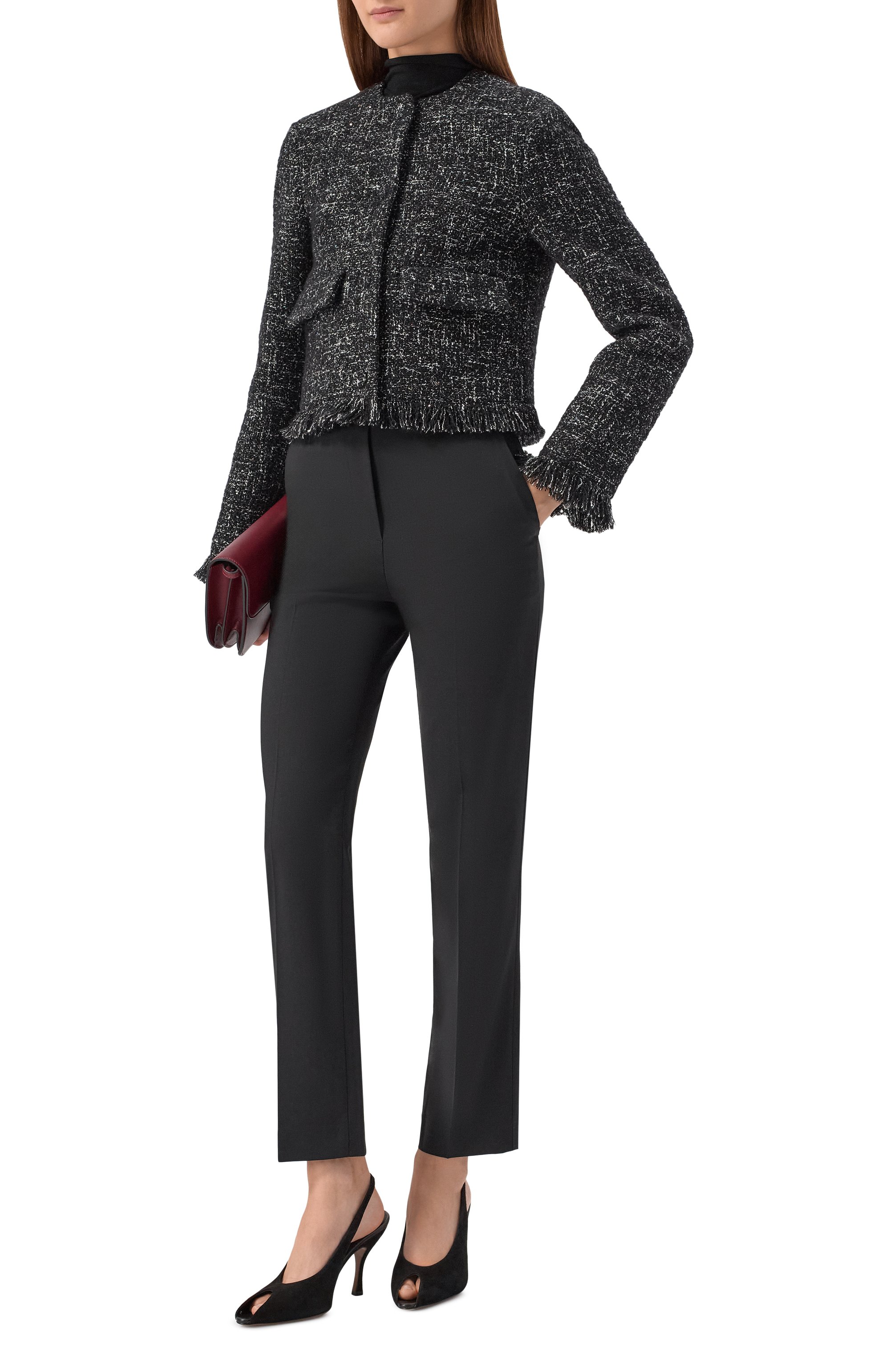 Твидовый жакет MSGM, арт. 3941MDG19/257621, фото 2