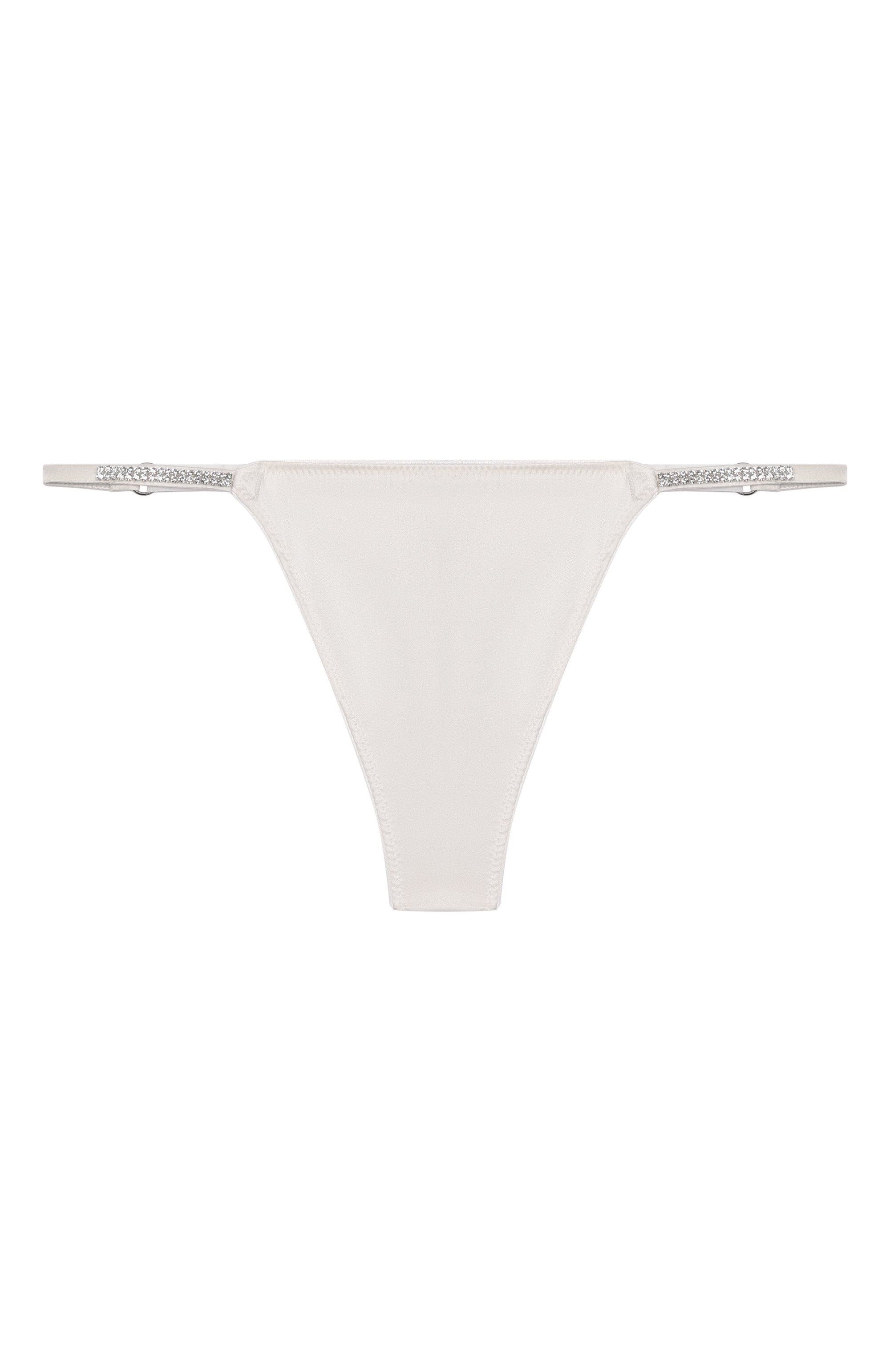 Шелковые трусы-стринги с кристаллами swarovski I.D. SARRIERI, арт. M5613, фото 1