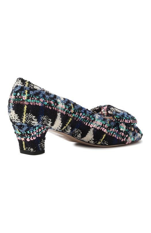 Текстильные туфли Bowow 45 Valentino 7W2S0LB5/LBQ Разноцветный  7W2S0LB5/LBQ Фото 5