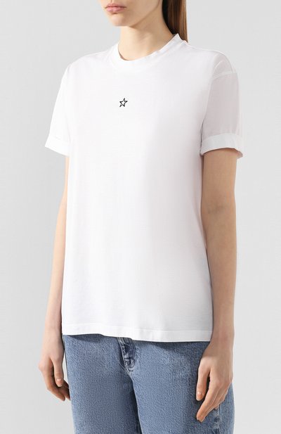 Хлопковая футболка STELLA MCCARTNEY, арт. 457142/SIW20, фото 3