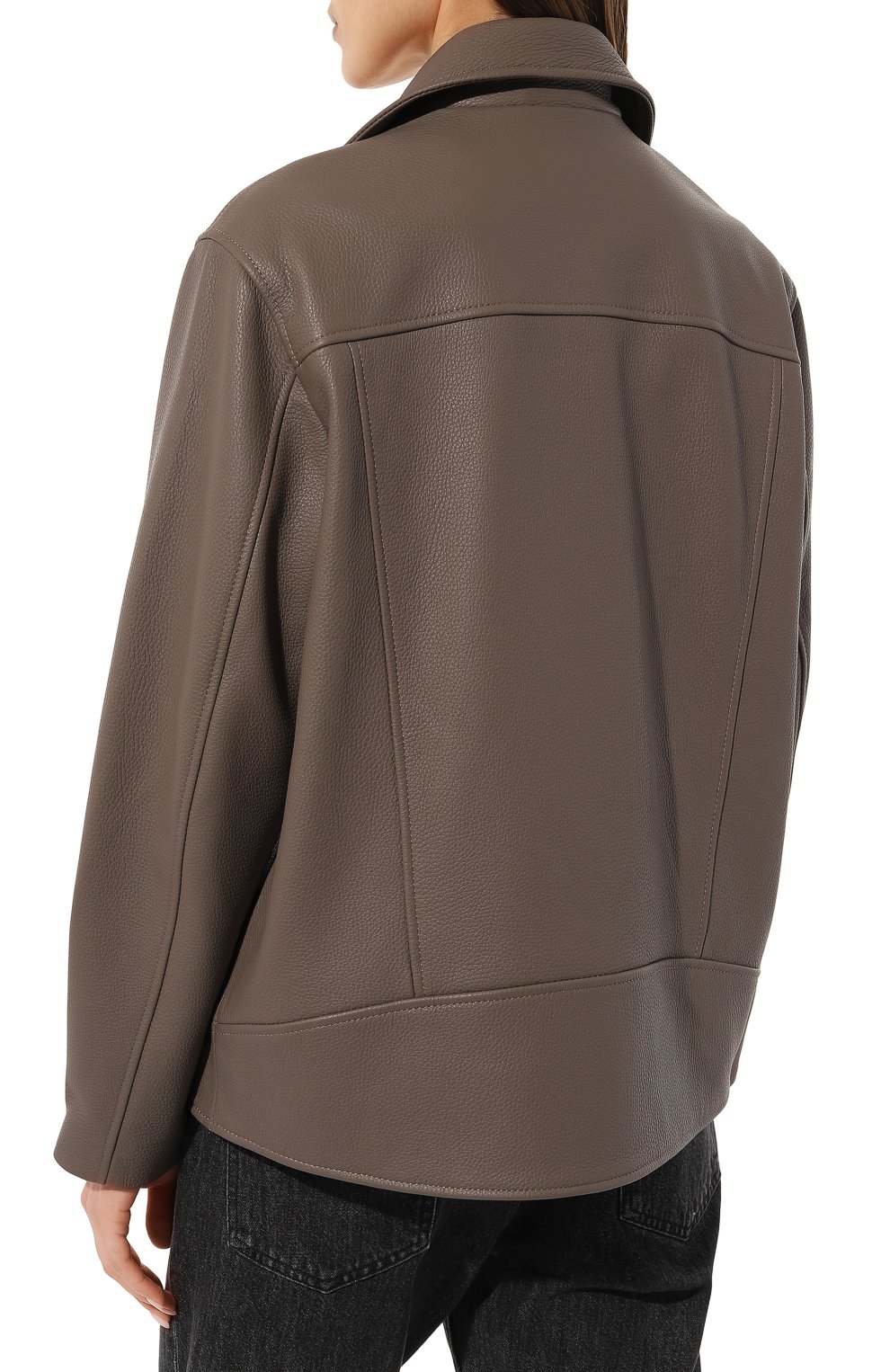 Кожаная куртка MASLOV, арт. SMW99, фото 4