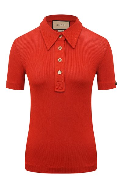 Женское поло из вискозы GUCCI, арт. 644280 XKBM2