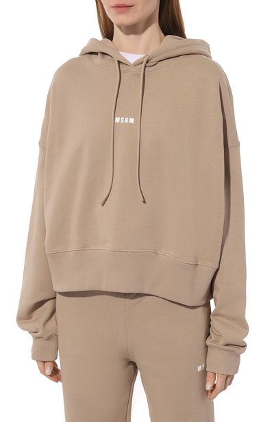 Хлопковое худи MSGM, арт. 3541MDM509/237799, фото 3