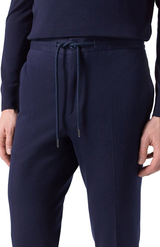 Брюки из хлопка и кашемира MVST 47119/VALESILK Синий  47119/VALESILK Фото 5