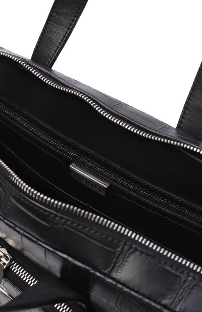 Портфель из кожи крокодила AURUS COLLECTION, арт. BB001BKS, фото 5