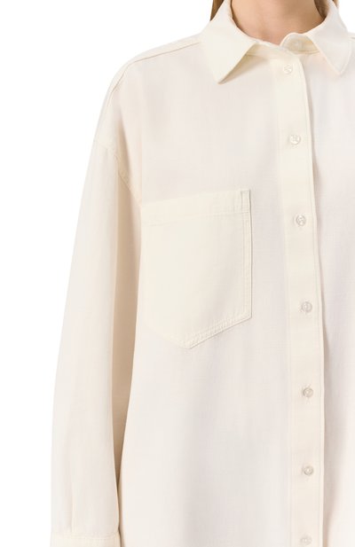 Платье из хлопка и льна 7 FOR ALL MANKIND, арт. 7U015X10LNI, фото 5