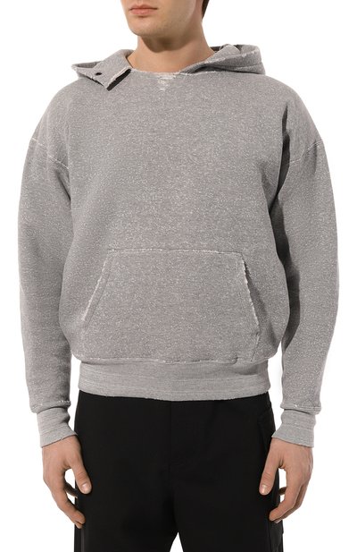 Хлопковое худи SAINT LAURENT, арт. 712301/Y36XQ, фото 3