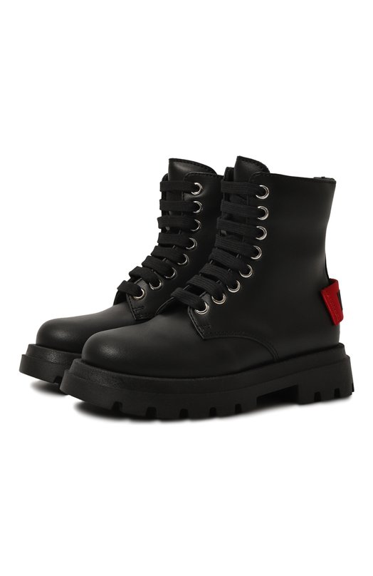 Кожаные ботинки Moschino 18350₽