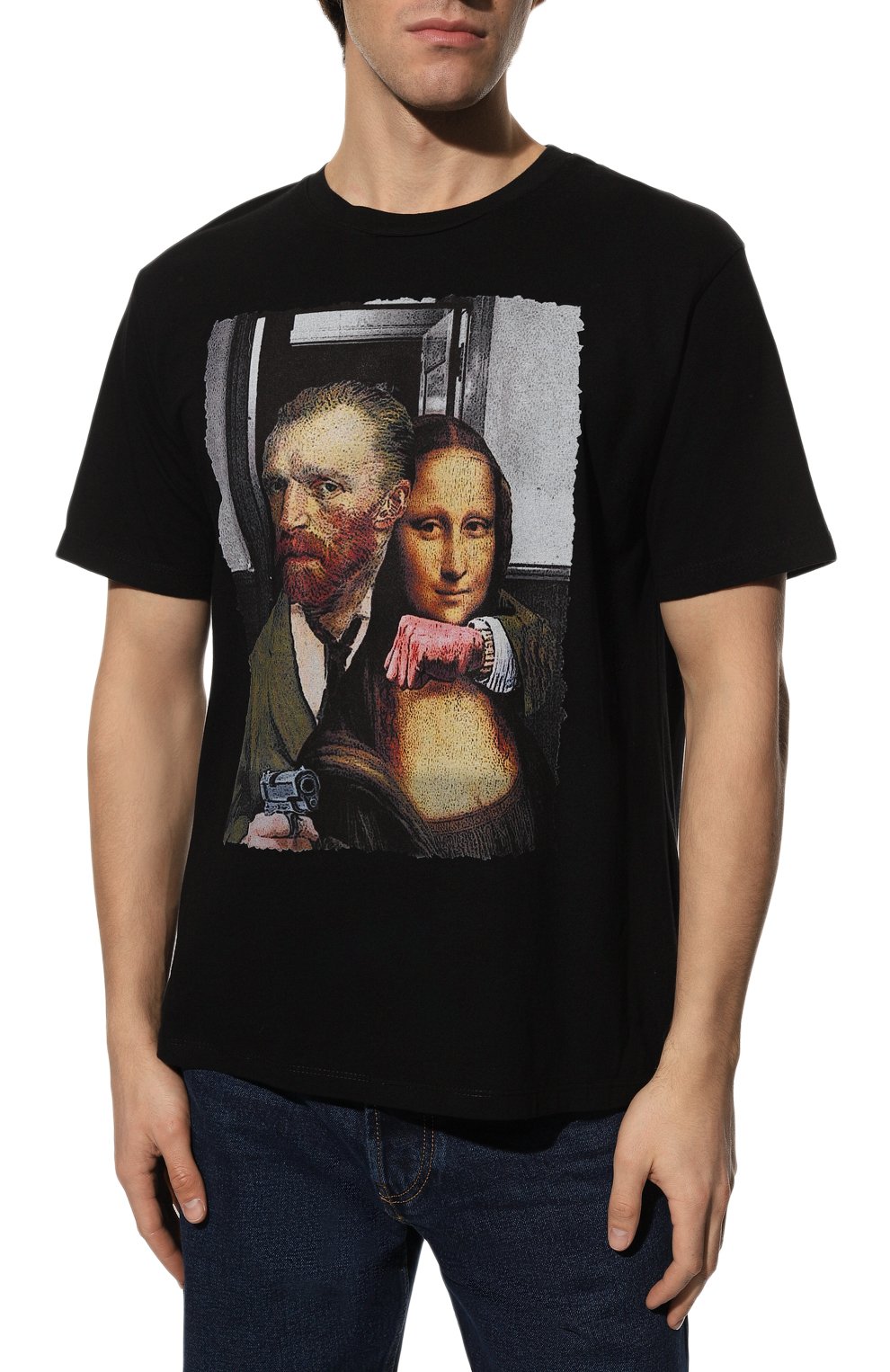 Хлопковая футболка BISIBIGLIO, арт. LU ARTE TERR0RISTA/2212 RIF (C0TT0NE PESANTE), фото 3