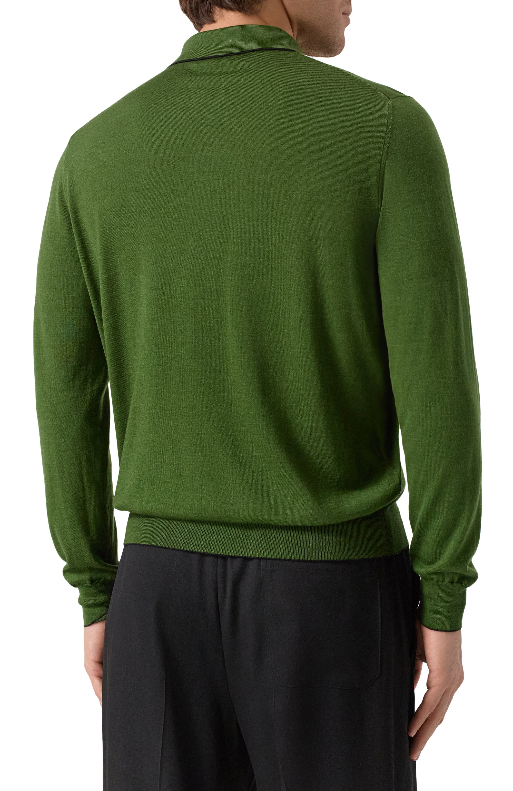 Поло из шерсти и шелка STEFANO RICCI, арт. KE08004P30/E25374, фото 4