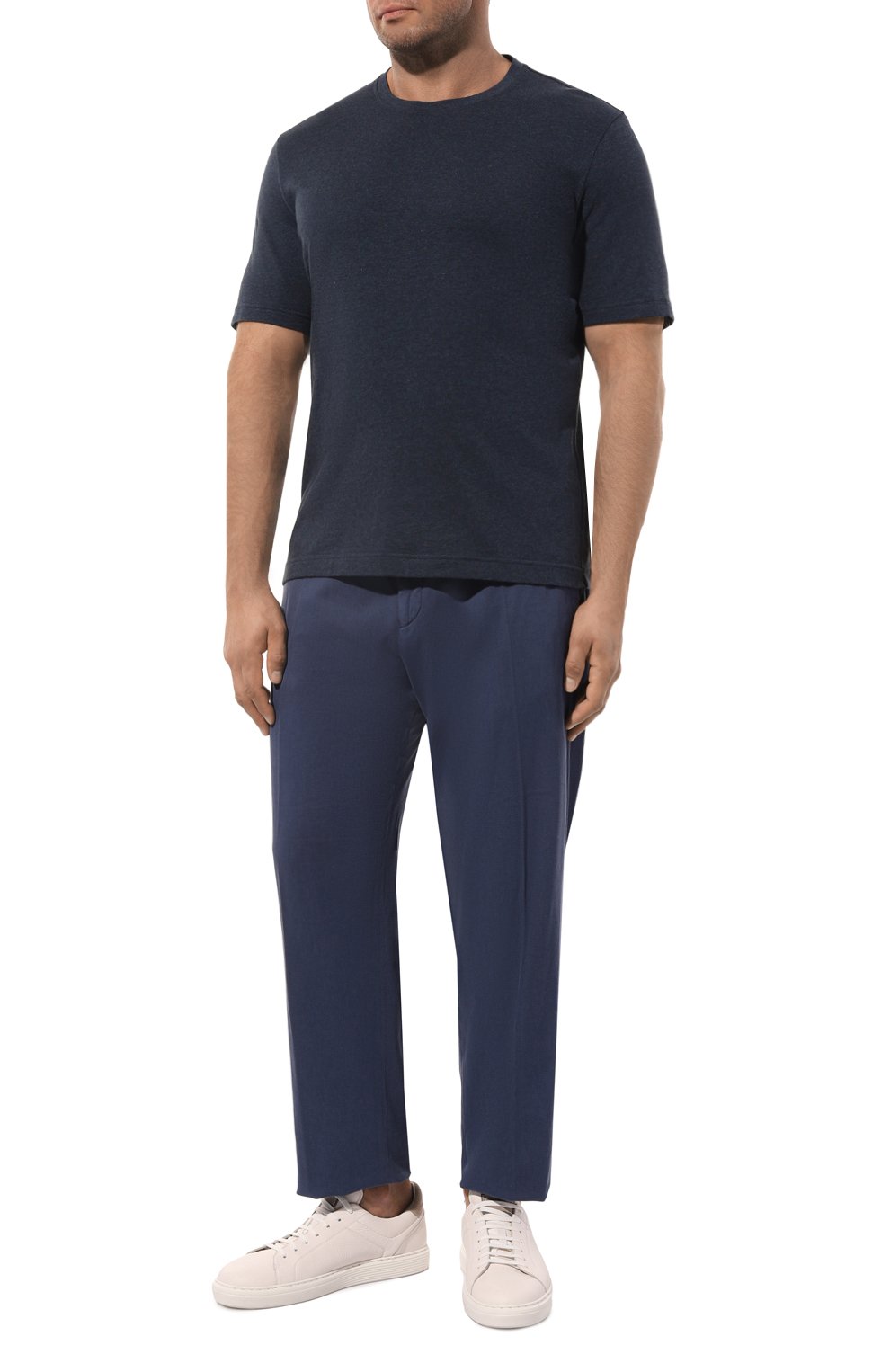 Футболка из хлопка и кашемира CAPOBIANCO, арт. 17M660.WS00./58, фото 2