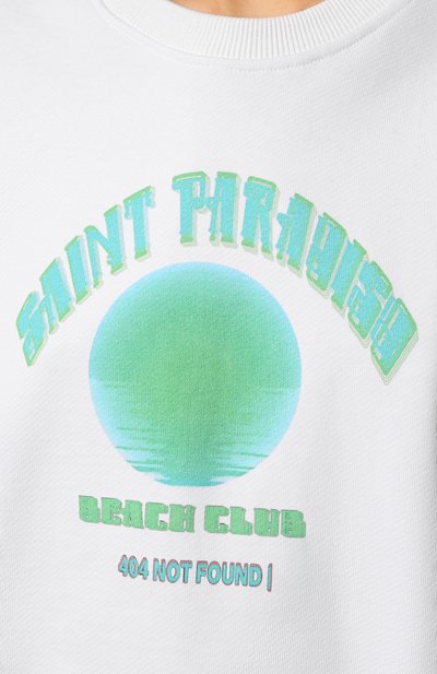 Хлопковый свитшот 404 NOT FOUND | белого цвета по цене 27700 руб., арт. 900301, фото 5 Хлопковый свитшот 404 NOT FOUND |, арт. 900301, фото 5