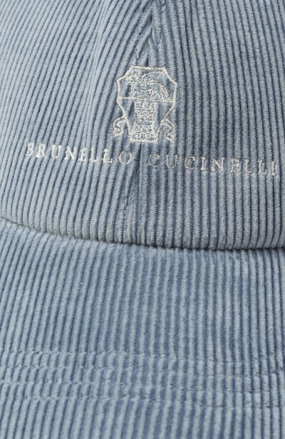 Хлопковая бейсболка BRUNELLO CUCINELLI, арт. MY4999850, фото 3