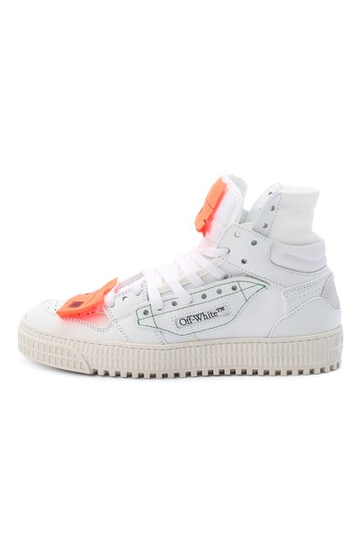 Комбинированные кеды off-court 3.0 OFF-WHITE белого цвета по цене 86100 руб., арт. 0WIA112E20LEA0010100, фото 3 Комбинированные кеды off-court 3.0 OFF-WHITE, арт. 0WIA112E20LEA0010100, фото 3