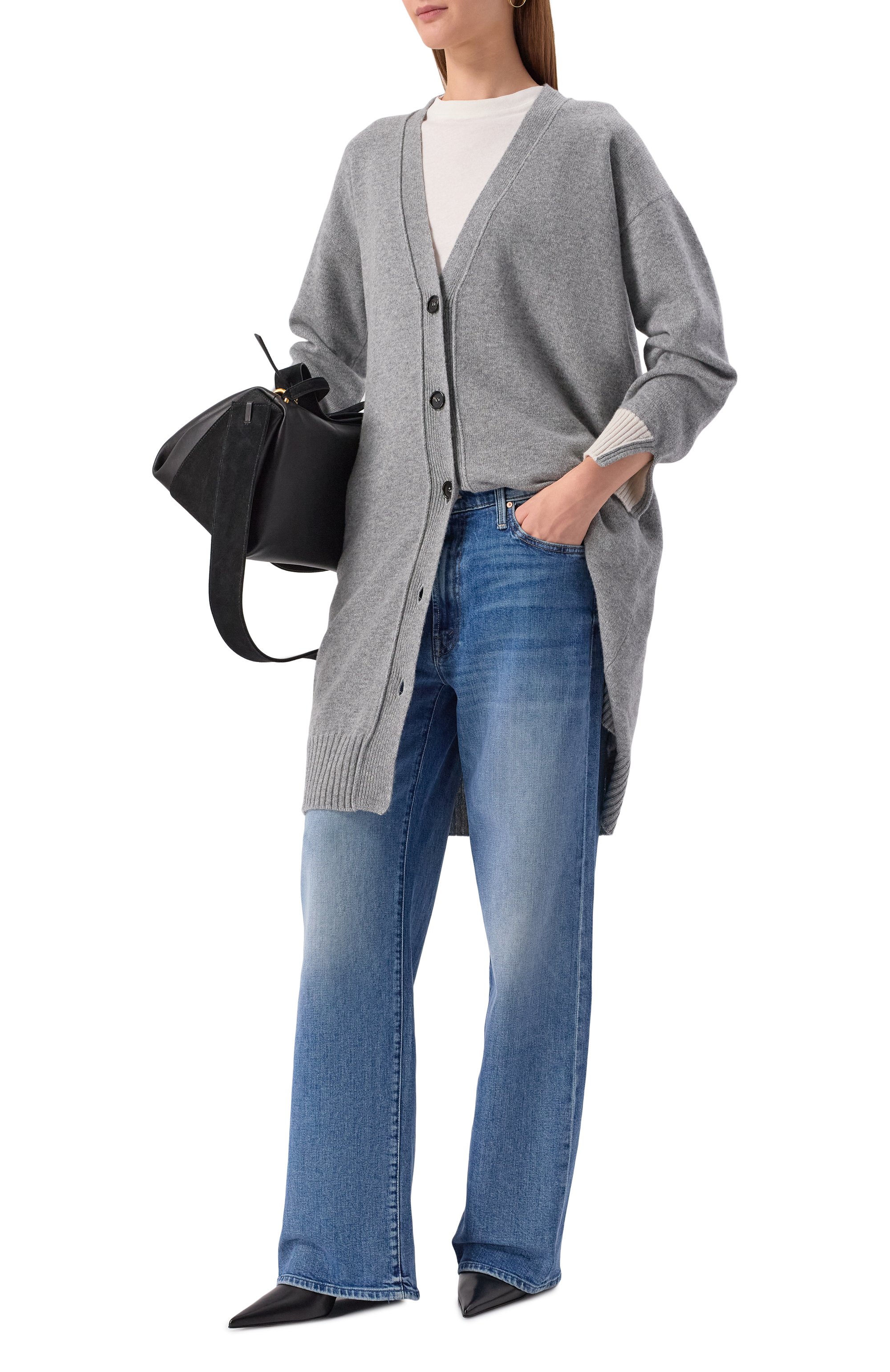 Кардиган из шерсти и кашемира LORENA ANTONIAZZI, арт. CM11A/2472, фото 2